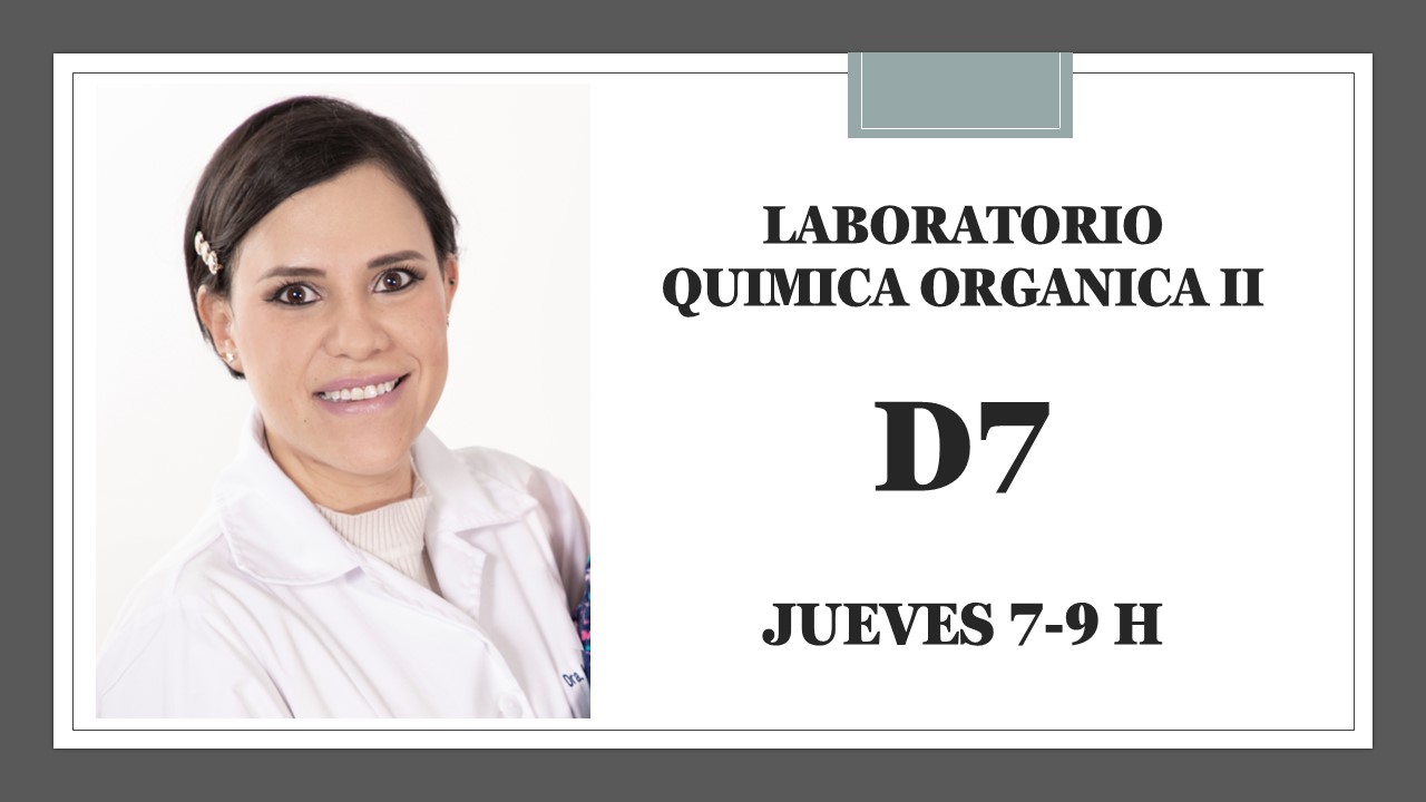 QUIMICA D7-ORGANICA II