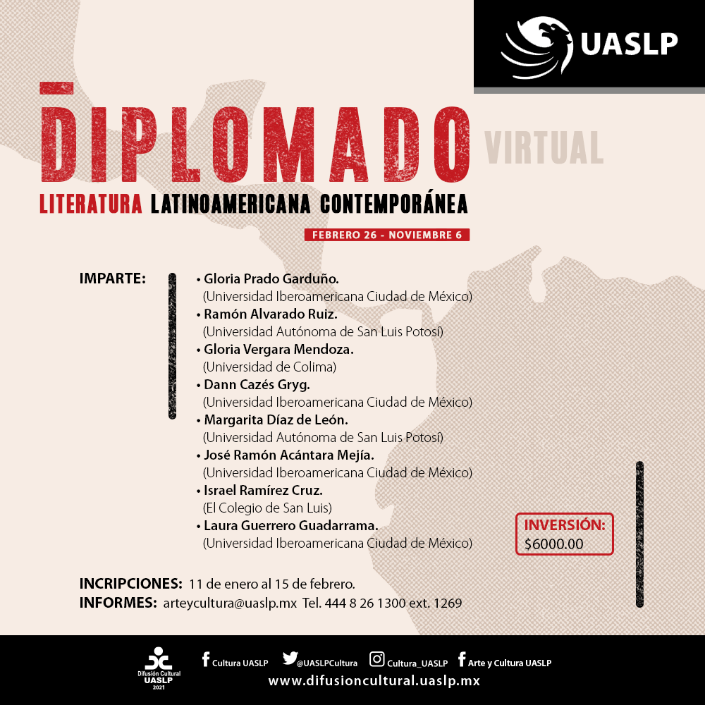 Diplomado Virtual en Literatura Latinoamericana Contemporánea