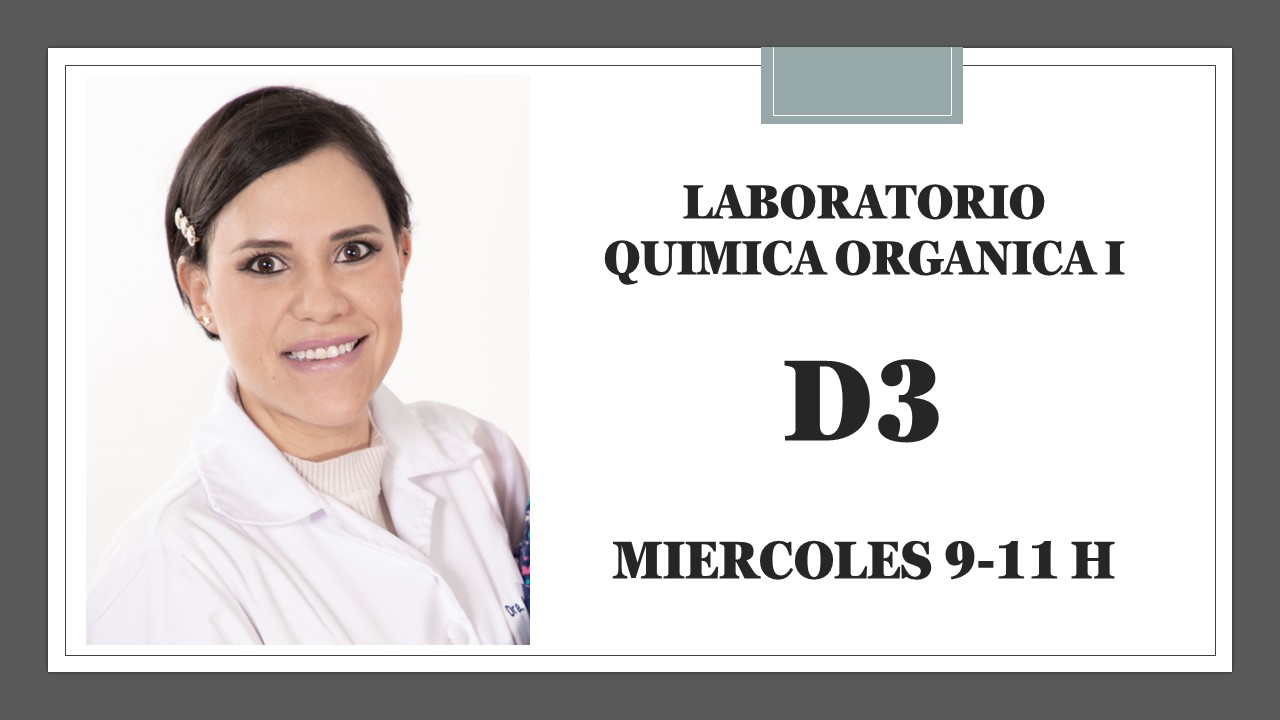 QUÍMICA D3-ORGANICA I