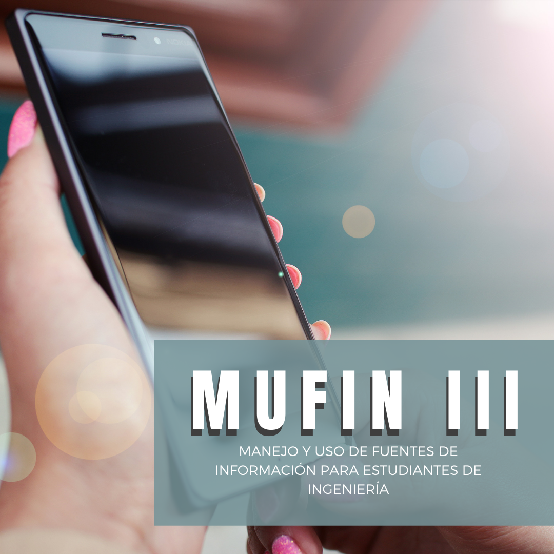 MUFIN III [Manejo y Uso de Fuentes de Información para Estudiantes de Ingeniería]