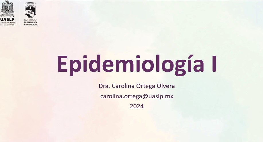 MSP Epidemiología I