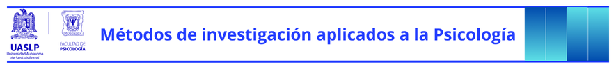 Psicología - Métodos de Investigación Aplicados a la Psicología