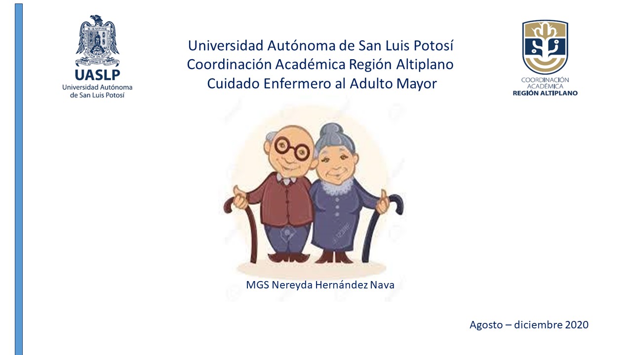Cuidado al adulto mayor