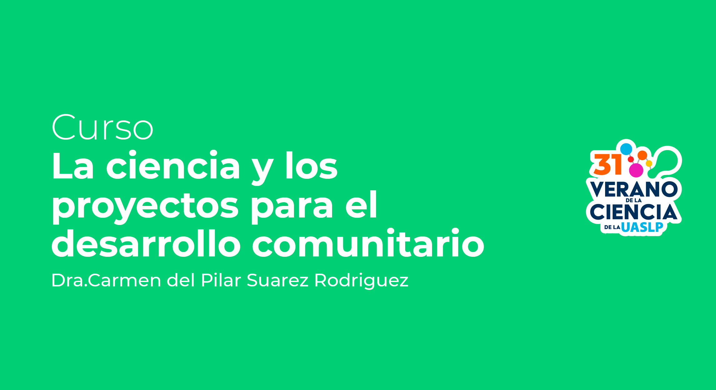 La ciencia y los proyectos para el desarrollo comunitario
