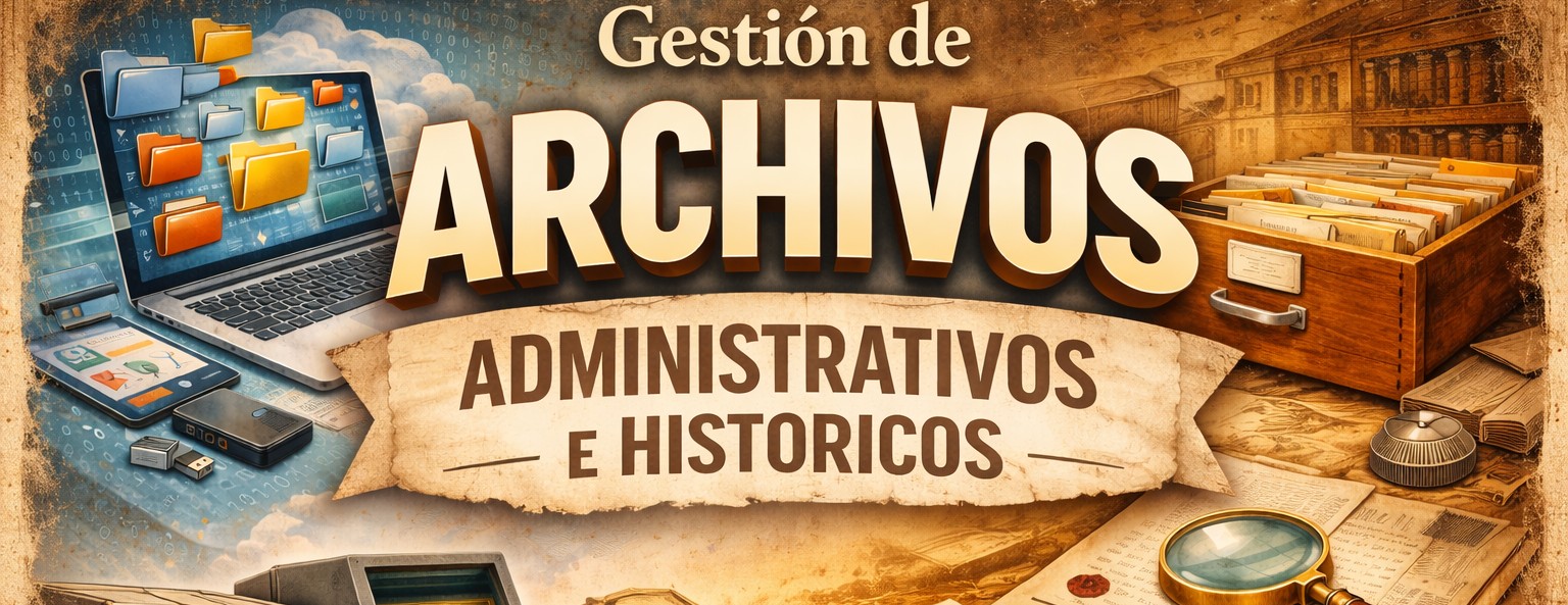 Gestión de archivos administrativos e históricos