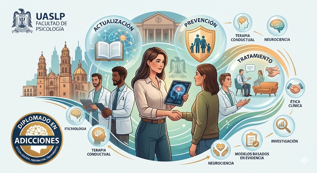 Diplomado en psicología de las adicciones