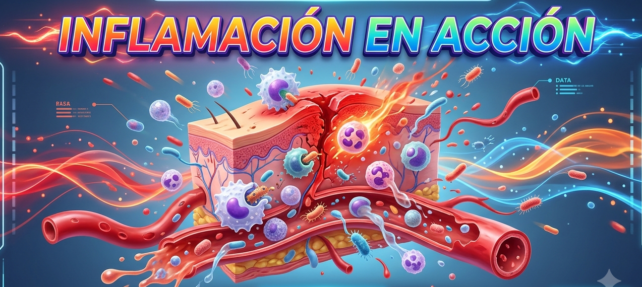 Inflamación en acción